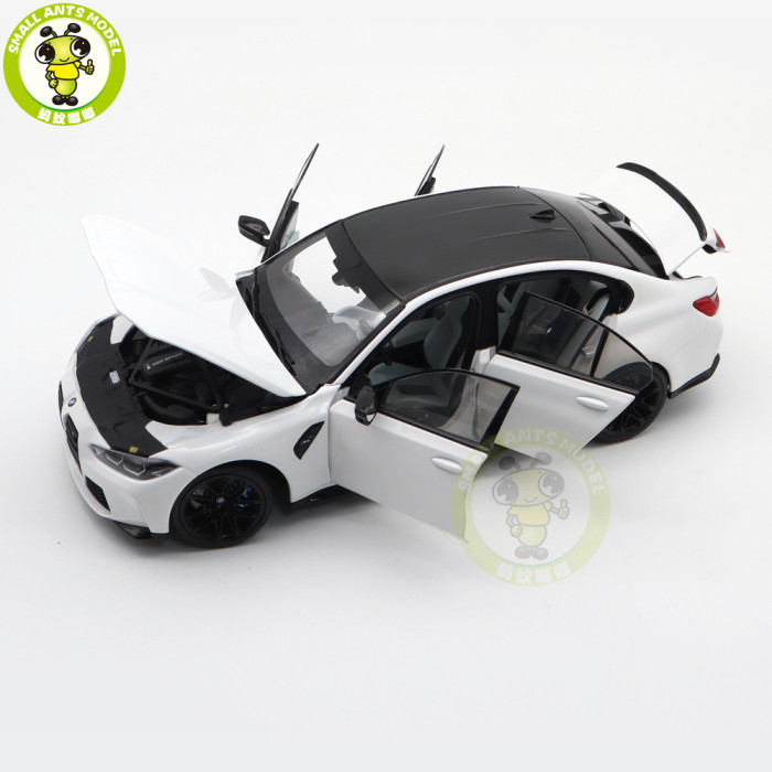 1/18 Minichamps BMW M3 2020 G80 White Diecast Model Toys Car Gifts For Husband Boyfriend Father