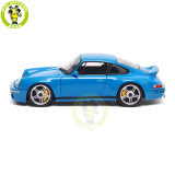 1/18 Almost Real 880202 Porsche RUF SCR 2018 Blue Diecast Model Toy Car Gifts For Friends Father