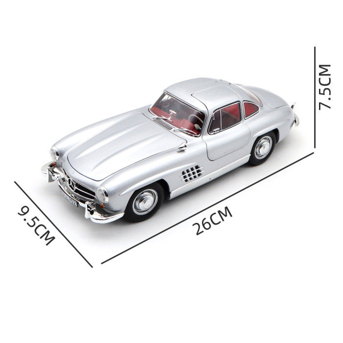 1/18 Mercedes Benz 300SL 300 SL 1954 Norev 183850 Diecast Model Toy Car Gifts For Friends Father