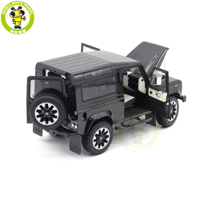 1/18 LCD Land Rover Defender 90 Works V8 70th 2017 Diecast Model Car Toys Boys Girls Gifts
