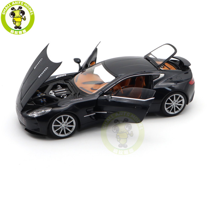 1/18 AUTOart 70241 ASTON MARTIN ONE 77 Black Pearl Diecast Model Toy Car Gifts For Friends Father