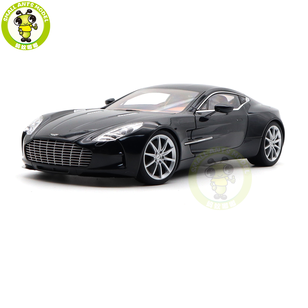 1/18 AUTOart 70241 ASTON MARTIN ONE 77 Black Pearl Diecast