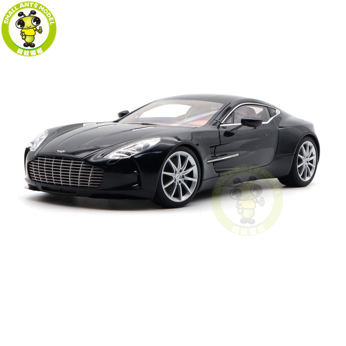 1/18 AUTOart 70241 ASTON MARTIN ONE 77 Black Pearl Diecast Model Toy Car Gifts For Friends Father