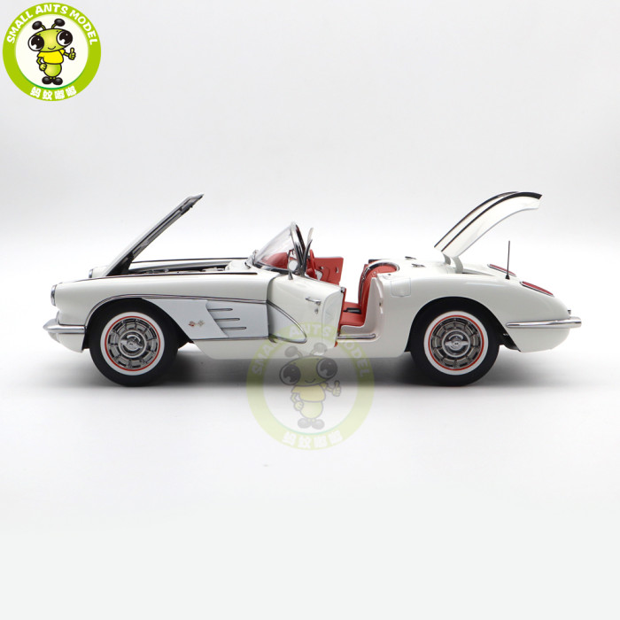1/18 Chevrolet Corvette C1 1958 Autoart 71147 Diecast Model Car Gifts For Friends Father