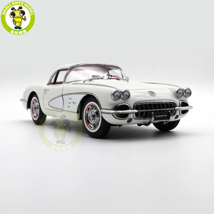 1/18 Chevrolet Corvette C1 1958 Autoart 71147 Diecast Model Car Gifts For Friends Father