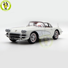 1/18 Chevrolet Corvette C1 1958 Autoart 71147 Diecast Model Car Gifts For Friends Father