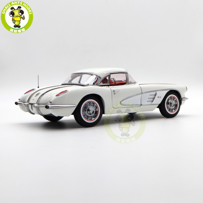 1/18 Chevrolet Corvette C1 1958 Autoart 71147 Diecast Model Car Gifts For Friends Father