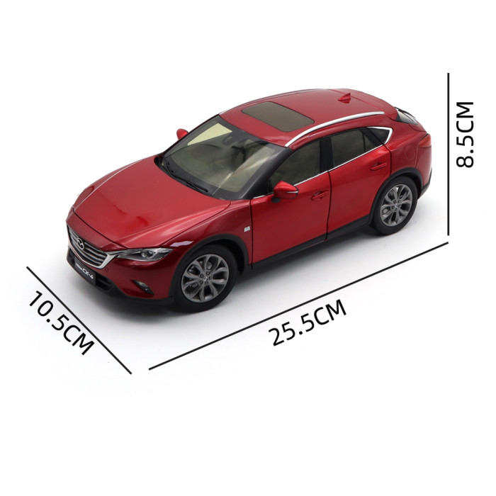 1/18 Mazda CX-4 CX4 SUV Diecast Car SUV Model Toy Boy Girl Gift Collection Red