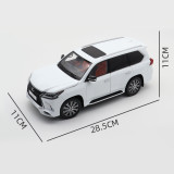 1/18 Toyota Lexus LX570 LCD Models Diecast Model Toy Car Gifts For Father Friends