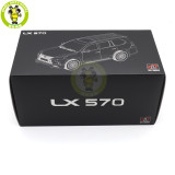 1/18 Toyota Lexus LX570 LCD Models Diecast Model Toy Car Gifts For Father Friends