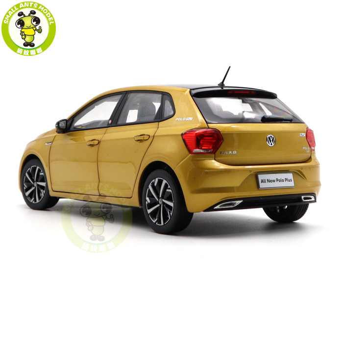 1/18 VW Volkswagen POLO PLUS Diecast Model Toy Car Gifts For Father Friends