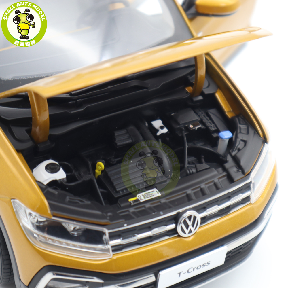 1/18 VW Volkswagen T-CROSS T CROSS Diecast Model Toy Car Gifts For