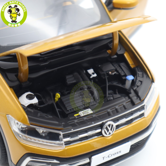 1/18 VW Volkswagen T-CROSS T CROSS Diecast Model Toy Car Gifts For Father Friends