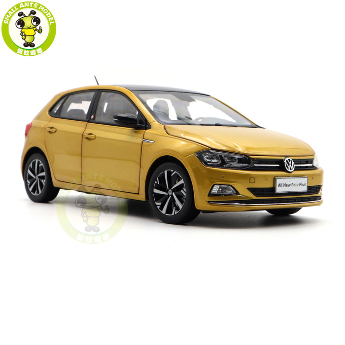 1/18 VW Volkswagen POLO PLUS Diecast Model Toy Car Gifts For Father Friends