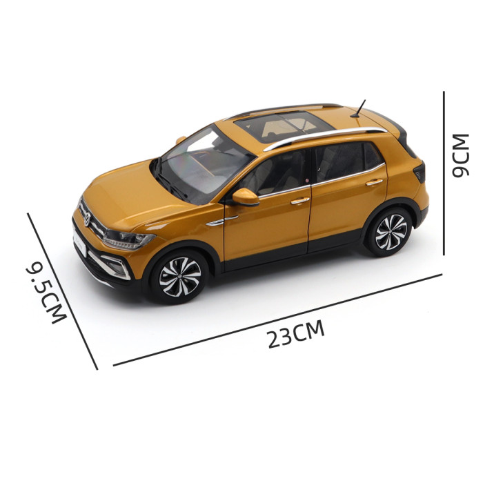 1/18 VW Volkswagen T-CROSS T CROSS Diecast Model Toy Car Gifts For Father Friends