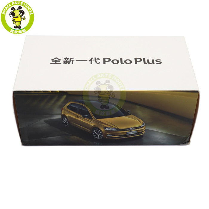 1/18 VW Volkswagen POLO PLUS Diecast Model Toy Car Gifts For Father Friends