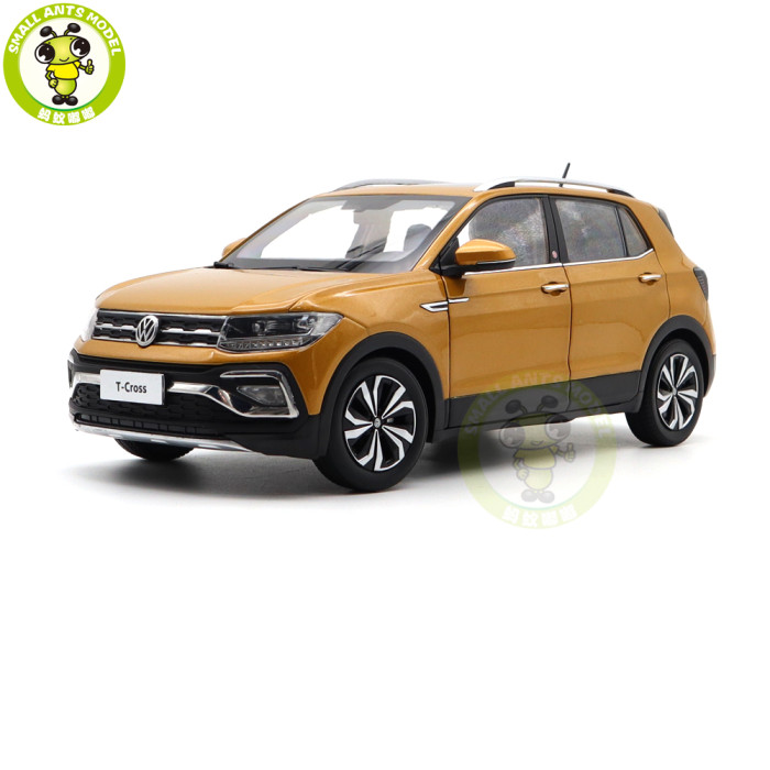 1/18 VW Volkswagen T-CROSS T CROSS Diecast Model Toy Car Gifts For Father Friends