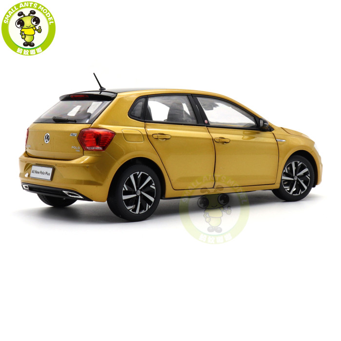 1/18 VW Volkswagen POLO PLUS Diecast Model Toy Car Gifts For Father Friends