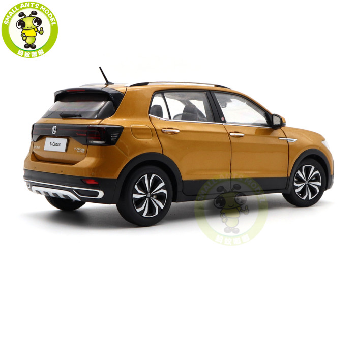 1/18 VW Volkswagen T-CROSS T CROSS Diecast Model Toy Car Gifts For Father Friends