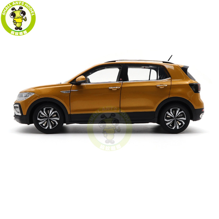 1/18 VW Volkswagen T-CROSS T CROSS Diecast Model Toy Car Gifts For Father Friends