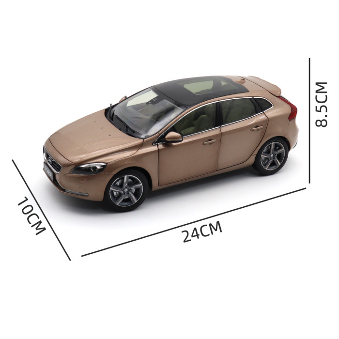 1/18 Volvo V40 Station wagon Hatchback Diecast Model Car Model Toys Kids Boy Girl Gift White