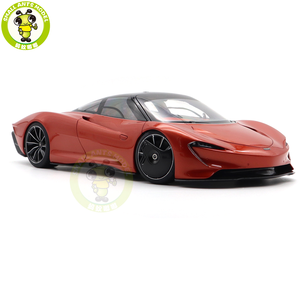 AUTOart McLaren Speedtail 1/18 - Volcano Red - Réf. 76087 - Composite