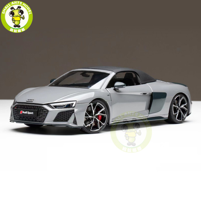 1/18 Audi Sport R8 Spyder KengFai Diecast Model Toy Car Gifts For Friends Father