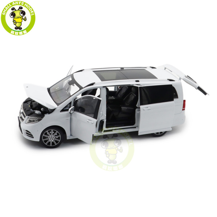 1/18 Mercedes Benz V Class V260 V260L Diecast Model Toys Car Gifts For Father Friends