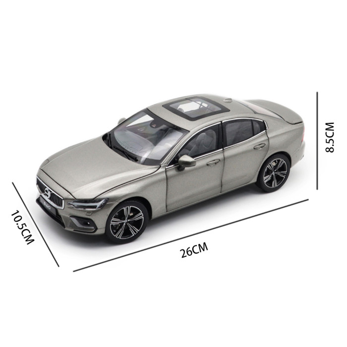 1/18 Volvo ALL New S60 2019 Diecast Model Car Toys Boys Girls Gifts