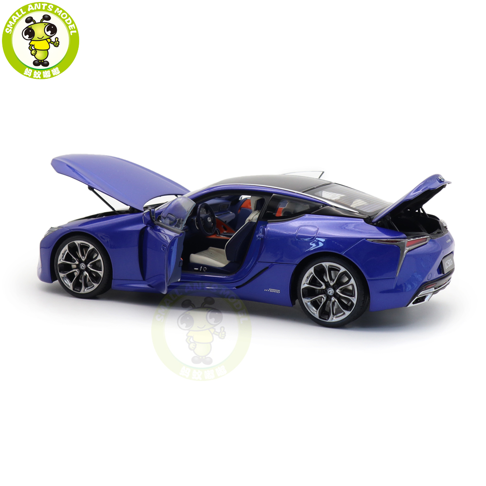 1/18 Toyota Lexus LC LC500h LC500 Sports Racing car Diecast Model