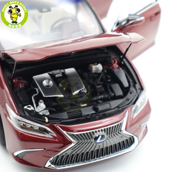 1/18 All New Toyota Lexus ES300 ES300H 2019 Diecast Model Car Suv hobby collection Gifts White