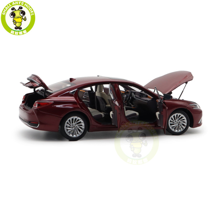 1/18 All New Toyota Lexus ES300 ES300H 2019 Diecast Model Car Suv hobby collection Gifts White