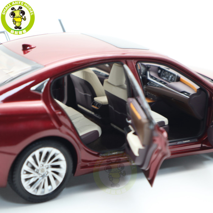 1/18 All New Toyota Lexus ES300 ES300H 2019 Diecast Model Car Suv hobby collection Gifts White