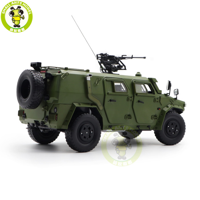 1/18 DFM Warrior 3 Protective All-terrain Off-Road Military Vehicles Diecast Model Toys Car Boys Girls Gifts