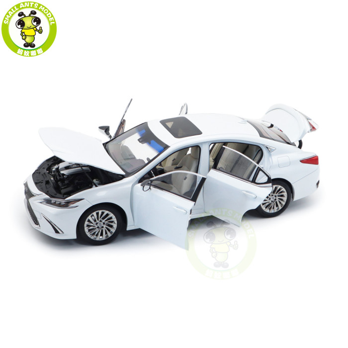 1/18 All New Toyota Lexus ES300 ES300H 2019 Diecast Model Car Suv hobby collection Gifts White
