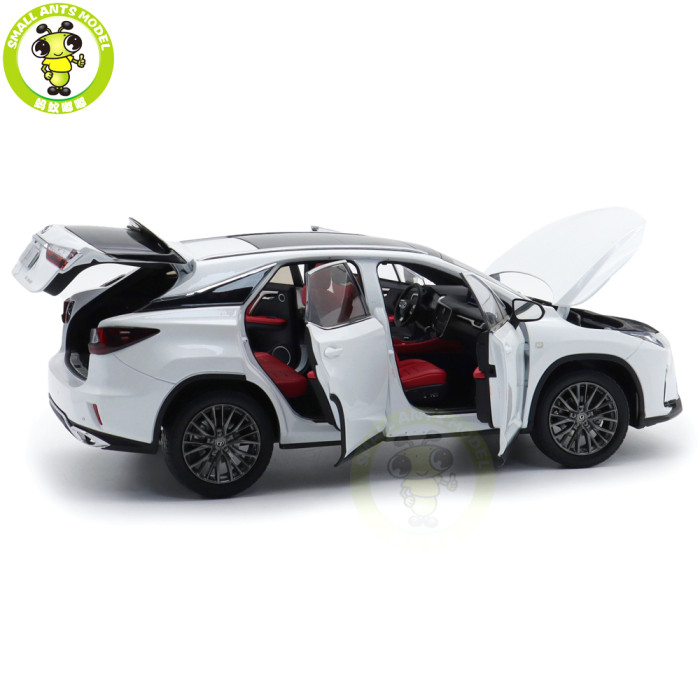 1/18 Toyota Lexus RX 200T RX200T Diecast Model Car Suv hobby collection Gifts White Color