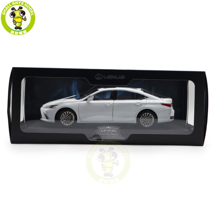1/18 All New Toyota Lexus ES300 ES300H 2019 Diecast Model Car Suv hobby collection Gifts White
