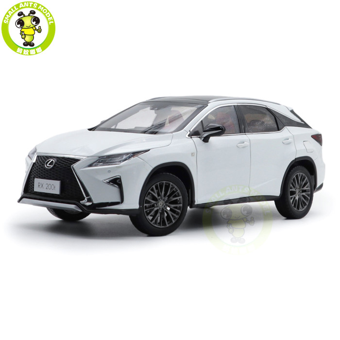 1/18 Toyota Lexus RX 200T RX200T Diecast Model Car Suv hobby collection Gifts White Color