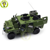 1/18 DFM Warrior 2 Protective All-terrain Off-Road Military Vehicles Diecast Model Toy Car Gifts For Friends Father