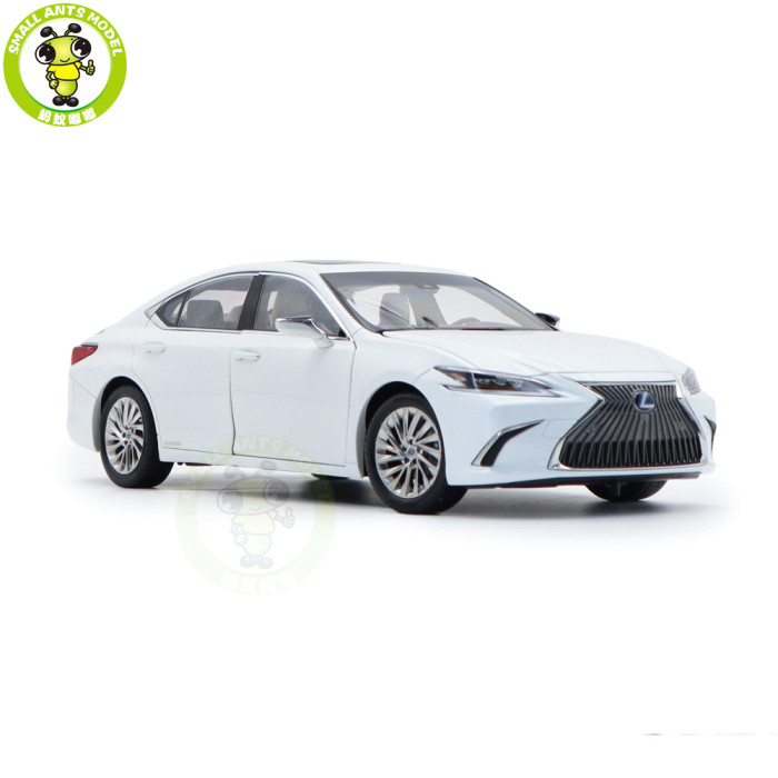 1/18 All New Toyota Lexus ES300 ES300H 2019 Diecast Model Car Suv hobby collection Gifts White