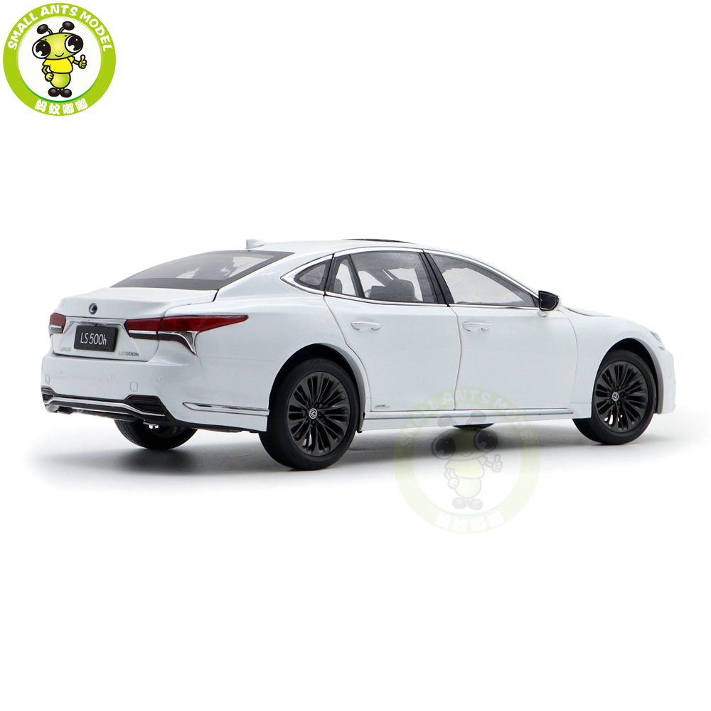 Lexus LS500h ホワイト 1/18ミニカー 1/18 Dealer Edition Lexus LS LS500 LS500h (White) Diecast Car