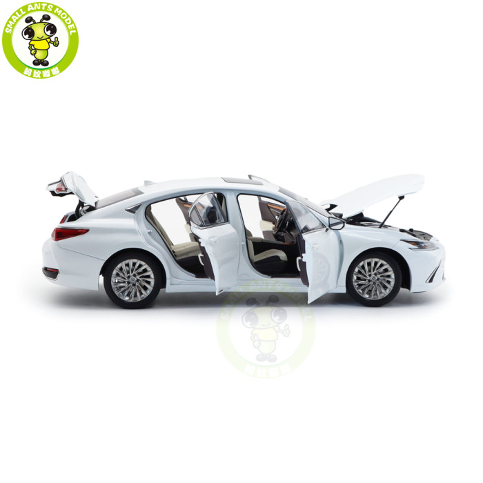 1/18 All New Toyota Lexus ES300 ES300H 2019 Diecast Model Car Suv hobby collection Gifts White