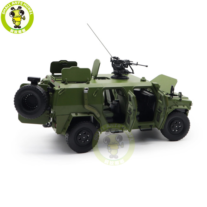 1/18 DFM Warrior 3 Protective All-terrain Off-Road Military Vehicles Diecast Model Toys Car Boys Girls Gifts