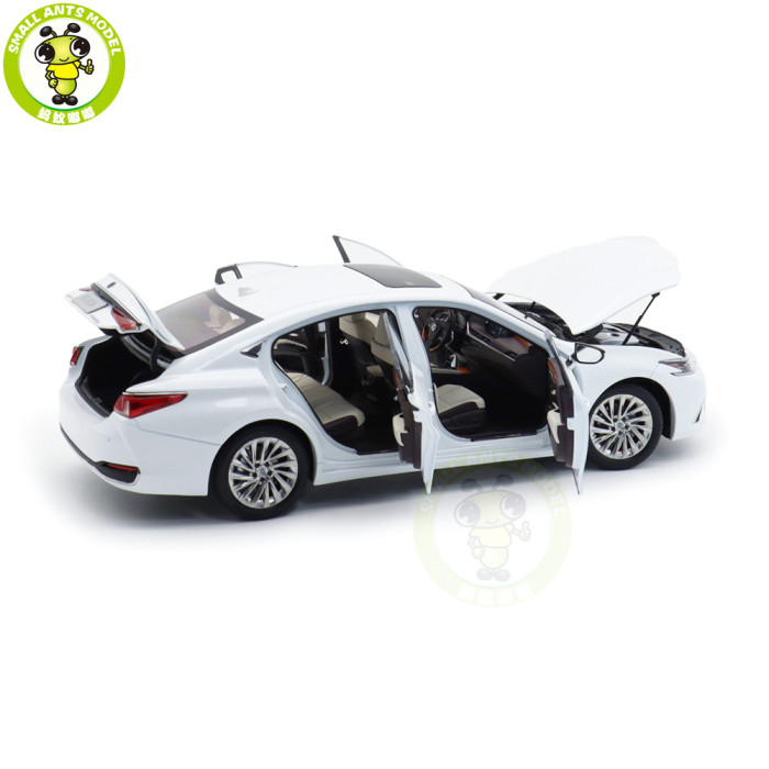 1/18 All New Toyota Lexus ES300 ES300H 2019 Diecast Model Car Suv hobby collection Gifts White