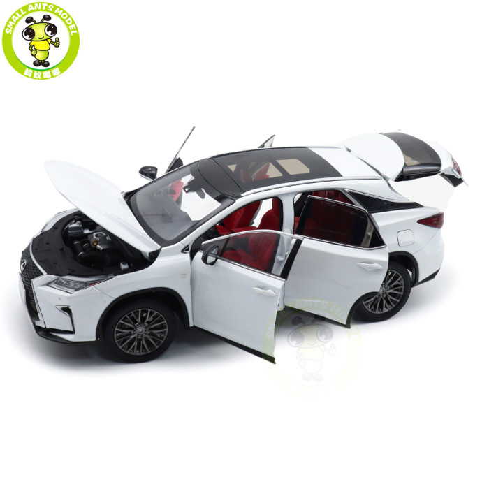 1/18 Toyota Lexus RX 200T RX200T Diecast Model Car Suv hobby collection Gifts White Color