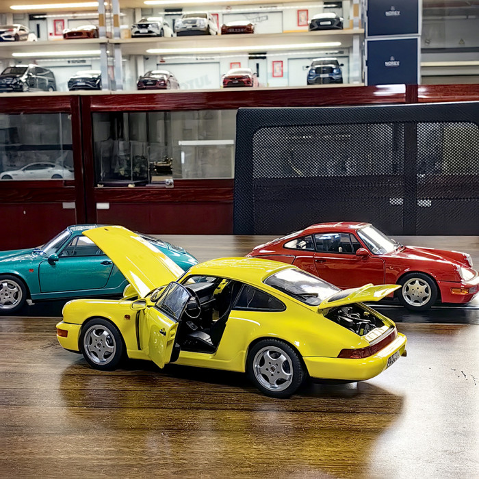 1/18 Porsche 911 Carrera 2 1990 1992 Norev 187320 187328 187329 Diecast Model Toys Car Gifts For Friends Father