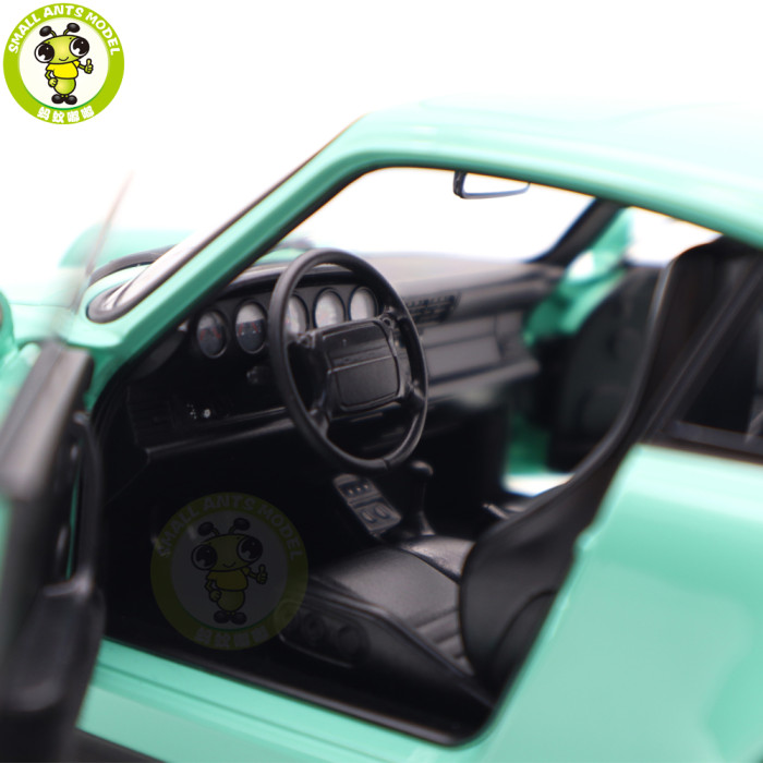 1/18 Porsche 964 911 Carrera 2 1992 Norev 187327 Mint Green Diecast Model Toys Car Gifts For Friends Father