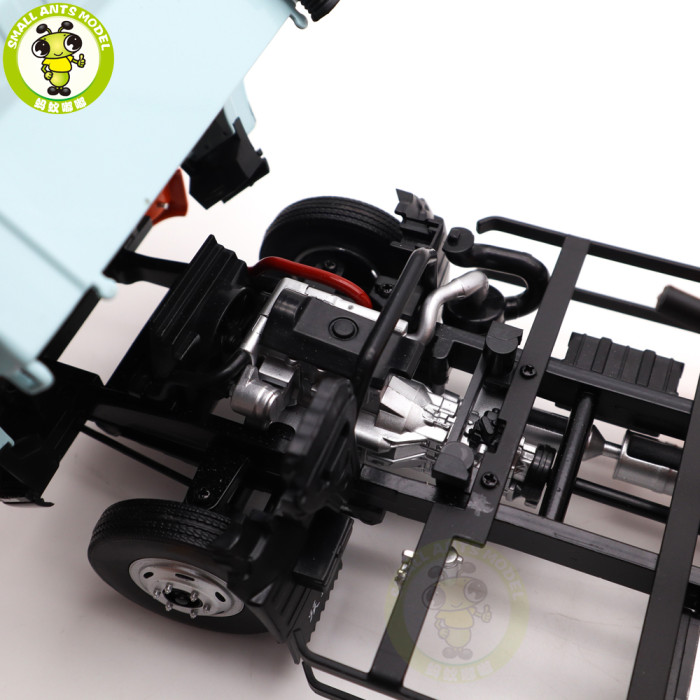 1/18 Naveco Car Rescue Vehicle Wrecker Flatbed Trailer GULF Diecast Model Toy Car Gifts For Friends Father