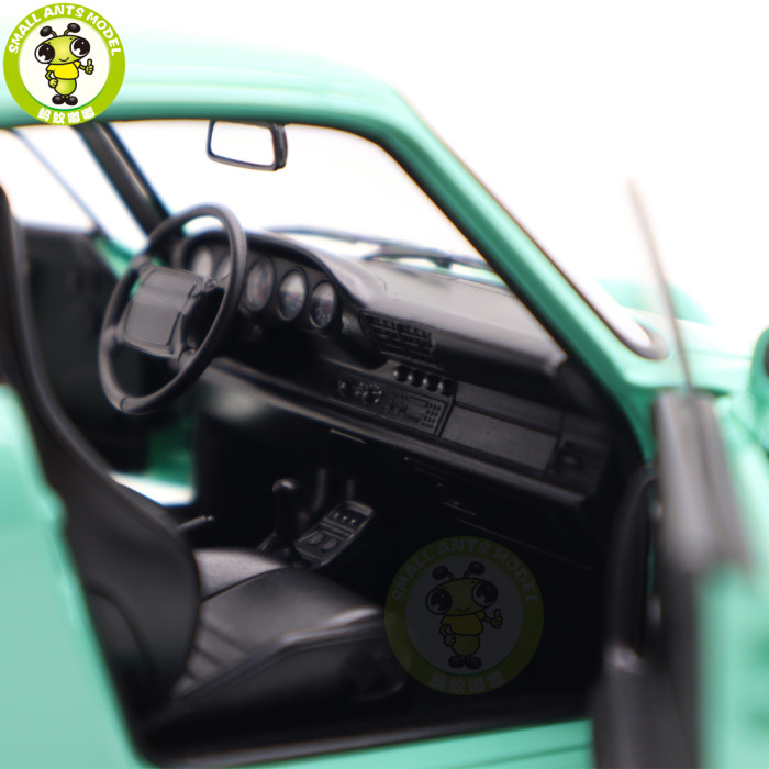 1/18 Porsche 964 911 Carrera 2 1992 Norev 187327 Mint Green Diecast Model Toys Car Gifts For Friends Father
