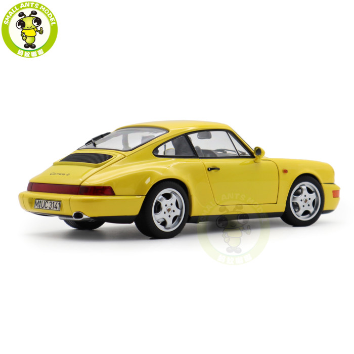 1/18 Porsche 911 Carrera 2 1990 1992 Norev 187320 187328 187329 Diecast Model Toys Car Gifts For Friends Father